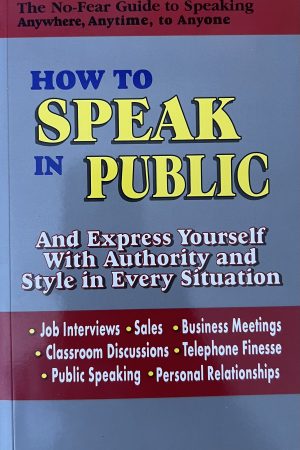 How To Speak In Public