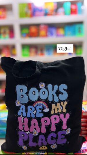 Tote Bag (Books Are My Happy Place)
