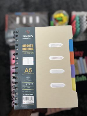 A5 Spiral Notebook